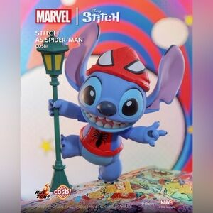 Disney Stitch Marvel Figure - Spider-Man